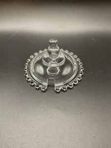 VINTAGE Imperial CANDLEWICK Elegant Glass Jam Marmalade Relish Jar LID ONLY c - Picture 1 of 5