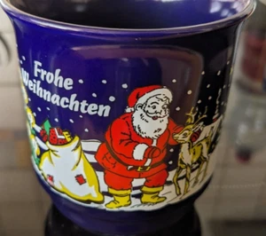 Glühweintasse Christkindlesmarkt Weihnachtsmarkt 0,2 l Frohe Weihnachten Sammler - Bild 1 von 6