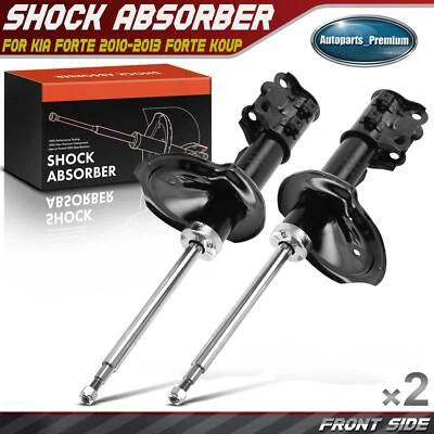 2xFront Left & Right Shock Absorber for KIA Forte 2010 2011 2012 2013 Forte Koup - Image 1 of 4