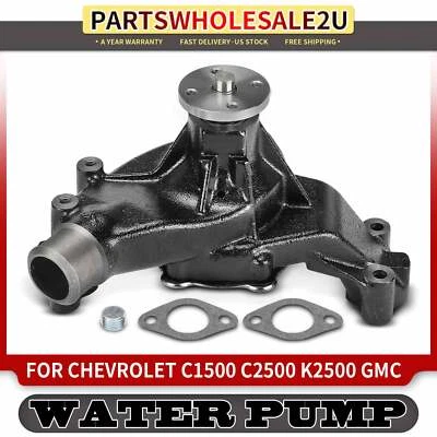 Engine Water Pump with Gasket for Chevrolet C1500 K2500 Suburban G30 GMC C3500 - Image 1 of 4
