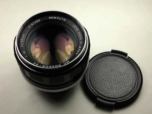 ✅Serviced✅ Minolta MC Rokkor-PF 58mm f1.4 5147389 Sony Olympus Fuji micro 4/3 - Bild 1 von 6