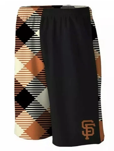 Loudmouth San Francisco Giants “Microwave” Shorts Men’s LARGE Black/Orange NWT Cover