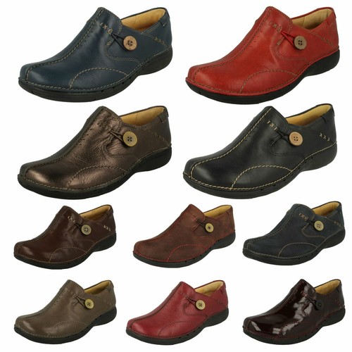 Scarpe slip on da donna Clarks casual casual quotidiane non strutturate un anello