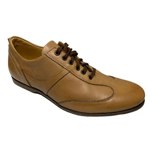 SCARPE SNEAKERS CASUAL UOMO LON AIR AFRICA 205 PELLE BEIGE ORIGINALE AI - Picture 1 of 6