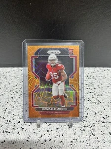 2021 Panini Prizm Rondale Moore Orange Lazer Rookie #347 Arizona Cardinals - Picture 1 of 2