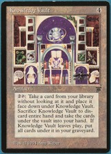 Knowledge Vault Legends NM Artifact Rare MAGIC MTG CARD (ID# 220068) ABUGames