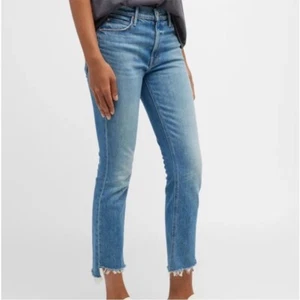 Mother Superior Dazzler Step Fray Jeans Women's Size 27 Mid Rise Ankle Denim NEW - Photo 1 sur 16