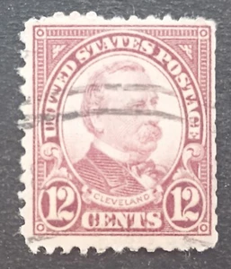 US 1923 Stamp Scott # 564 - 12¢ CLEVELAND - brown violet Perf. 11 Lot 101 - Picture 1 of 2