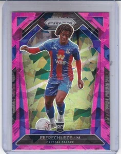 EBERCHI EZE 2020-21 PRIZM ENGLISH PREMIER LEAGUE PINK ICE ROOKIE RC #63 - Picture 1 of 2