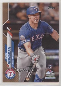 2020 Topps Gold /2020 Scott Heineman #437 Rookie RC