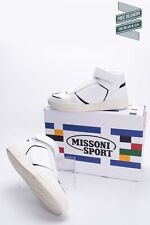 RRP€405 MISSONI SPORT Sneakers US8 UK7.5 EU41 Logo Terrycloth Lining