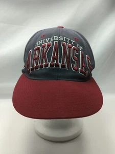 Arkansas Razorback - Hat / Cap - Snap Back - Adjustable - Wool - Picture 1 of 10