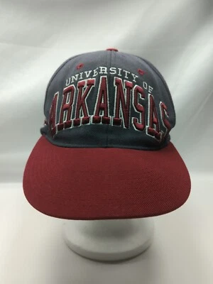 Arkansas Razorback - Hat / Cap - Snap Back - Adjustable - Wool - Image 1 of 4