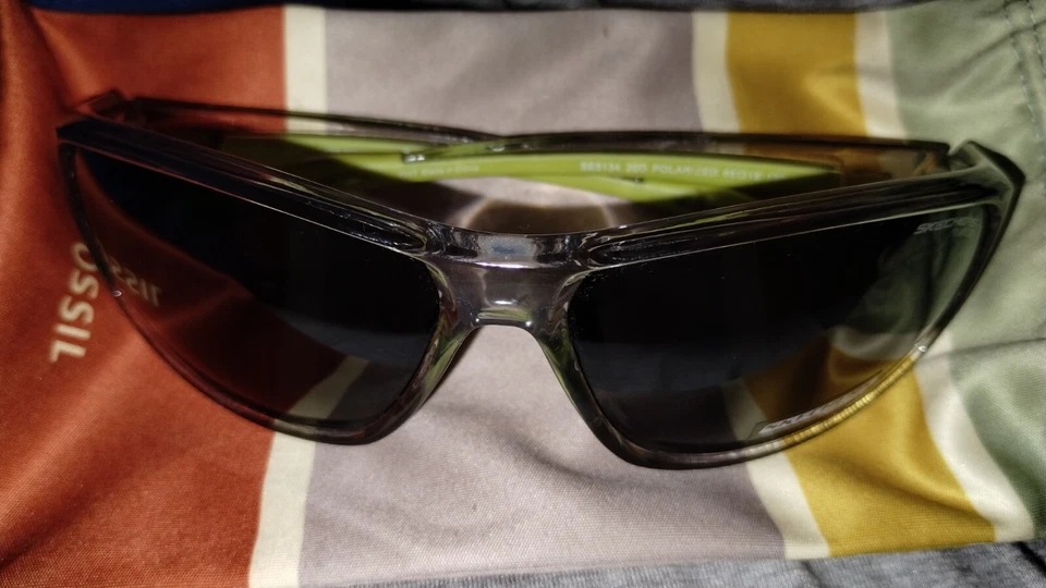 Sketchers Polarized Gray Wrap Unisex Sunglasses SE5134 - Image 1 of 4