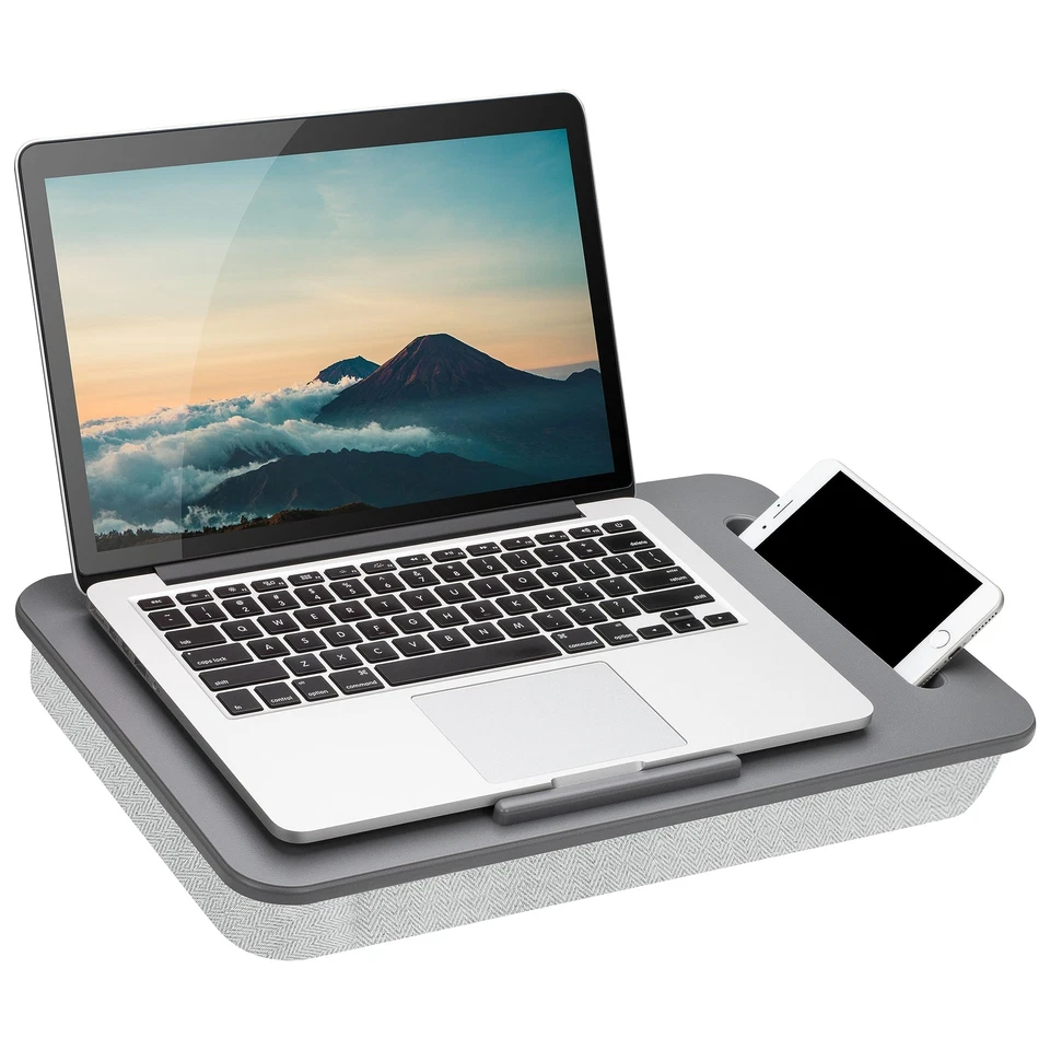 Sidekick Lap Desk With Device Ledge and Phone Holder Fits up to 15.6 Inch