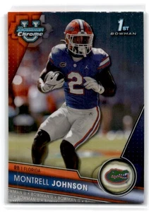 2023 Bowman University Chrome #79 Montrell Johnson - Picture 1 of 2
