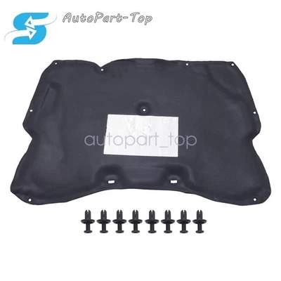 Almohadilla de aislamiento acústico del motor capó delantero 1 pieza para Honda Accord 2008-2013 EE. UU. Foto 1 de 4