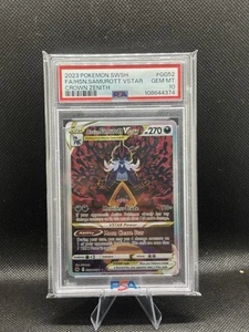 Hisuian Samurott VSTAR GG52/GG70 Corona Zenith: Galarian Gallery Holo - Foto 1 di 1