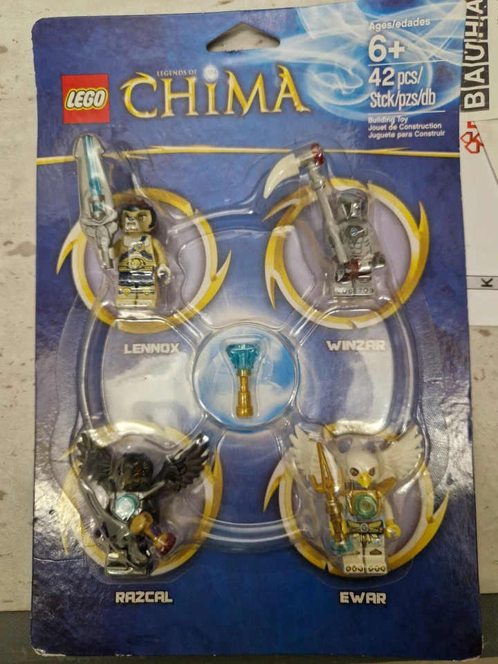 Lego Legends of Chima Minifigur Lennox Winzar Razcal Ewar 850779 / 6039464 - Bild 1 von 2