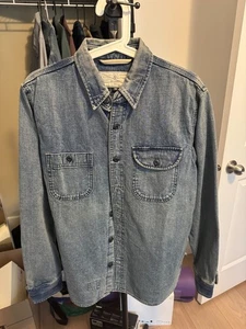 Rogue Territory Washed ISC Work Shirt size Medium - Picture 1 of 2