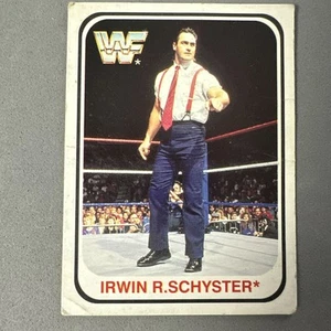 WWF Wrestling Vintage Trading Card Merlin 1991 No 41 Irwin R. Schyster - Picture 1 of 3