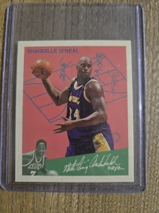 Shaquille O’Neal 1997 - 98 Fleer Goudey Greats #8GG Los Angeles Lakers 2.4JL - Bild 1 von 2