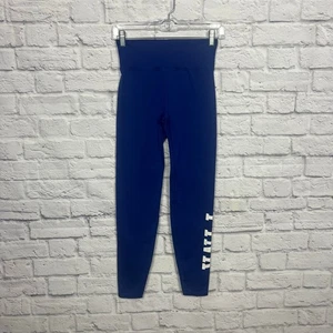 Victoria’s Secret Pink Active Royal Blue Workout Leggings - Picture 1 of 9