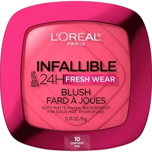 Rubor infalible L'Oréal Paris, acabado mate suave, hasta 24H, rosa seguro - Imagen 1 de 1