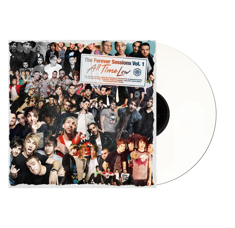 All Time Low - The Forever Sessions (Vol. 1) White Vinyl LP (New) - Image 1 of 1