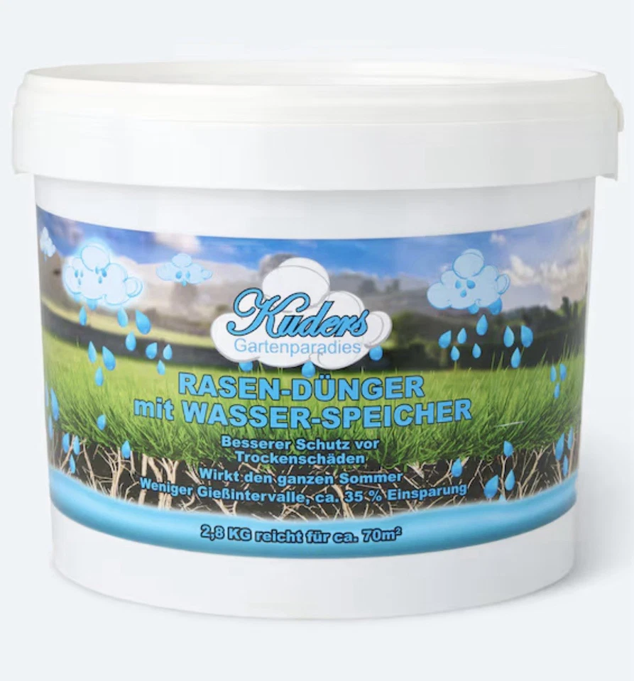 Kuders Rasendünger + Wasserspeicher 2,8 kg - Bild 1 von 1