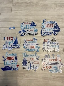Cruise Ship Door Decorations, 8 Large Cruise Door Decorations Magnetic This - Picture 1 of 8