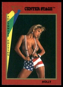 Holly 1990's Center Stage Pinup Card #5 (NM) - Picture 1 of 2