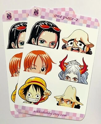 One Piece 2/ Manga Vinyl Sticker/ Laptop Sticker/ Waterproof/ Notebook Sticker - Bild 1 von 4