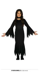 Kind Morticia Halloween Addams Familienkostüm - 5-6 Jahre - Bild 1 von 1