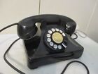 Téléphone de bureau rotatif vintage Western Electric 302 1952, FONCTIONNE !