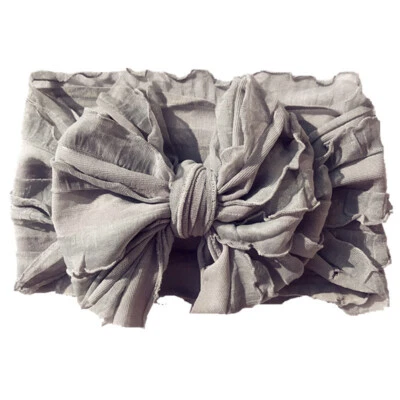 Nueva diadema elástica para bebé niños lazo grande diadema accesorios para el cabello niñas pequeñas Foto 1 de 4