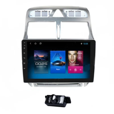 Android 10 9" Car Radio Stereo BT WiFi GPS Player Fit Peugeot 307 307CC +Canbus - Image 1 of 4