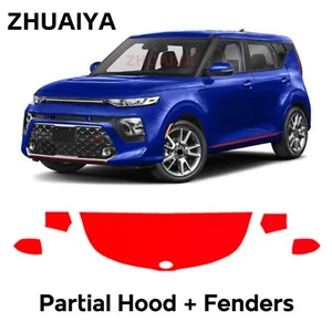 Hood Precut PPF Paint Protection Film For KIA Soul GT Line 20-2022 - Picture 1 of 8