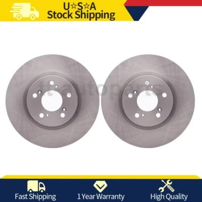 Front Rotors Brakes Fits Acura RL 3.7L 2012 2011 2010 2009 2008 2007 2006 2005 - Image 1 of 4