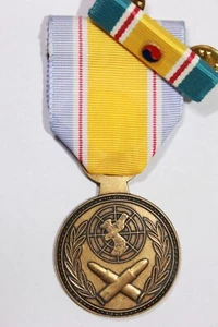 REPUBLIC OF SOUTH KOREA: Korean War Service Medal (KWSM) with Taegeuk Ribbon Bar - Picture 1 of 5