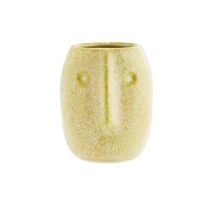 Vaso Di Terracotta Per Fiori Con Impronta Facciale Di Madam Stoltz - Foto 1 di 5