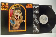 OZZY OSBOURNE (OF BLACK SABBATH) talk of the devil 2X LP EX/VG, 451124 1, vinyl,
