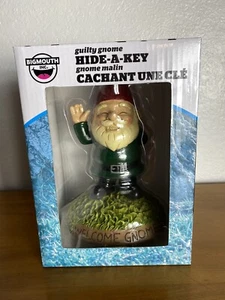 Big Mouth Inc. Guilty Gnome HIDE-A-KEY Secret Hiding Slot WELCOME GNOME - Picture 1 of 7
