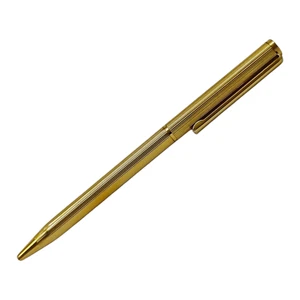 ESKA VINTAGE SWISS WATCH BRAND COLLECTIBLE ADVERT BALLPOINT PEN - GOLD PLATED - Picture 1 of 12