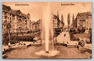 Postal Alemania Berlín Schoneberg Bayerischer Platz c1912 45 - Imagen 1 de 3