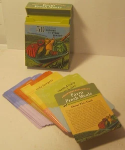 Moosewood Restaurant Farm Fresh Meals RECIPE DECK for Every Season!! - Bild 1 von 3