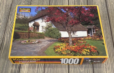 Rompecabezas Kodacolor 1000 piezas para Ye viejo deseando bien fuera rompecabezas floral 2001 Foto 1 de 2
