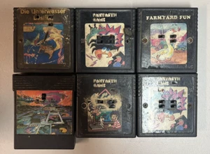 Atari 2600 Multi Game 6 Cartridge Lot, Bought in India - Picture 1 of 1