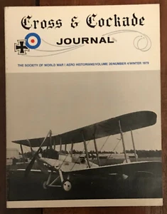 "CROSS & COCKADE JOURNAL" VOLUME 20, NUMBER 4 WINTER 1979 WWI AIRCRAFT - Picture 1 of 1