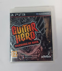 PS3 Guitar Hero 6: Warriors of Rock Untested W/Manual *Free UK Postage* D5 Y495